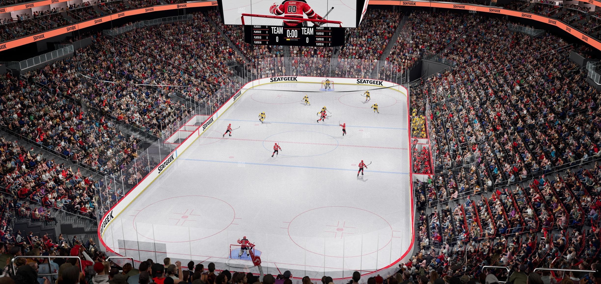 Prudential Center - Section 104 Seat View