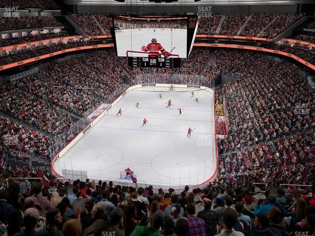 Prudential Center - Section 104 Seat View