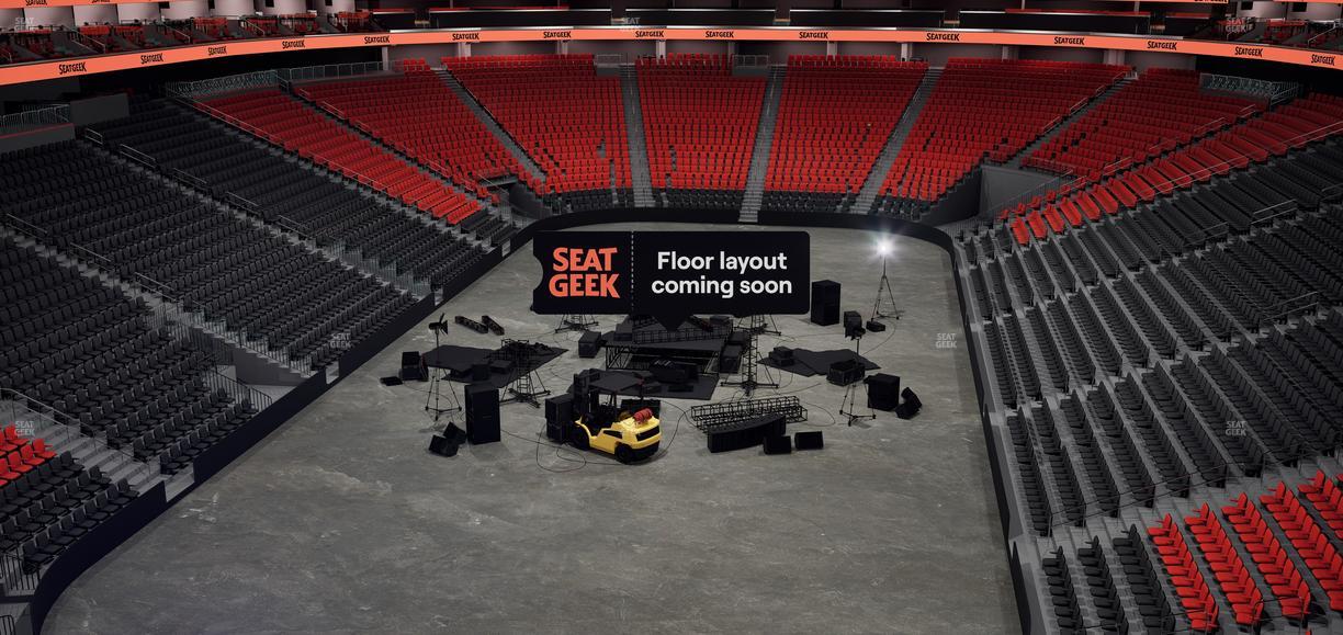 Prudential Center - Section 104 Seat View