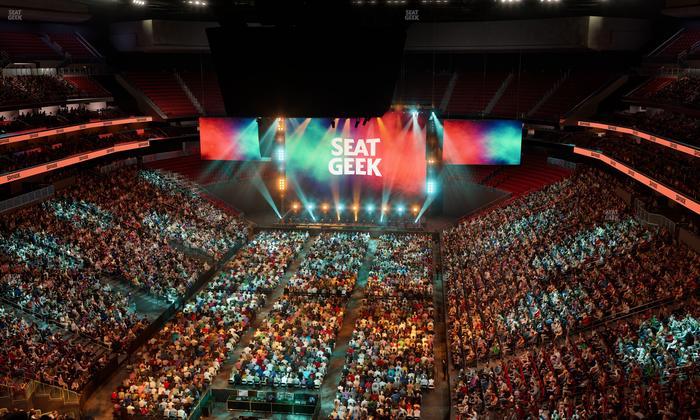 Prudential Center - Section 104 Seat View