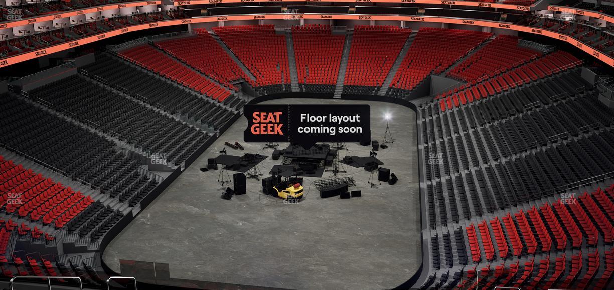 Prudential Center - Section 104 Seat View