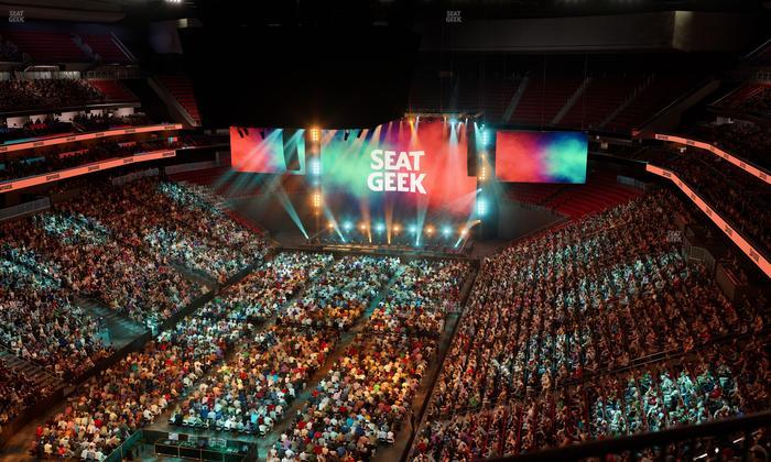 Prudential Center - Section 105 Seat View