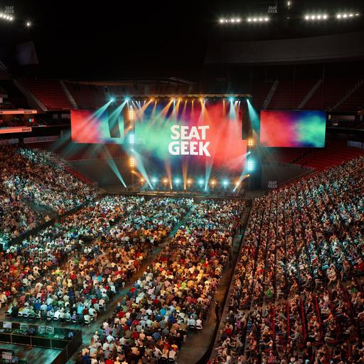 Prudential Center - Section 105 Seat View