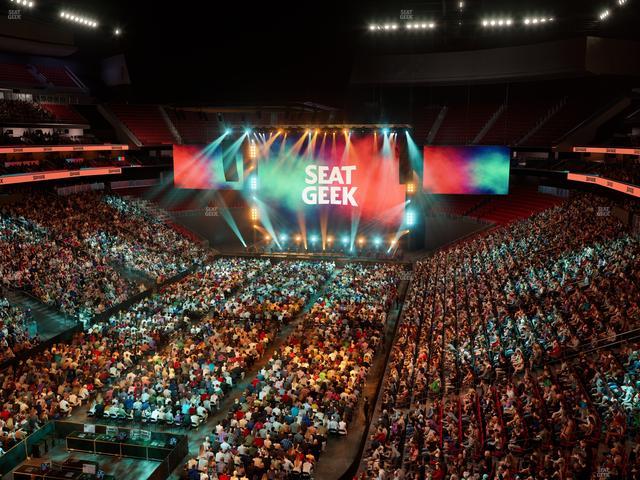 Prudential Center - Section 105 Seat View