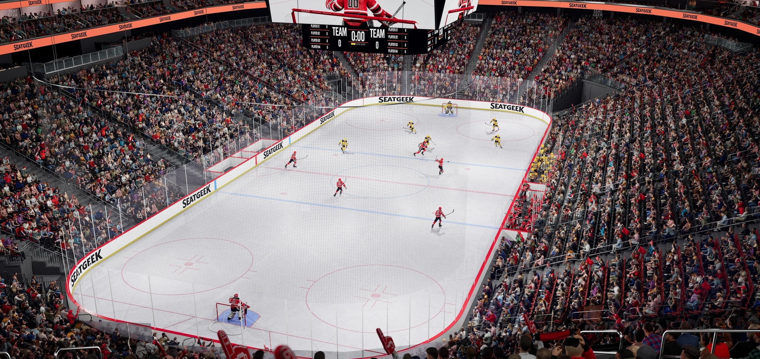 Prudential Center - Section 105 Seat View