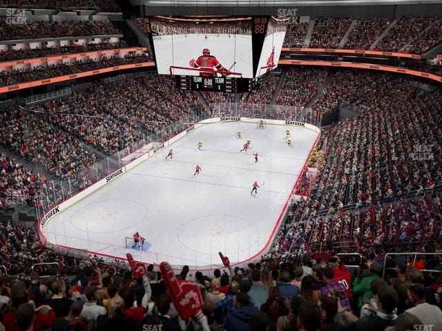 Prudential Center - Section 105 Seat View