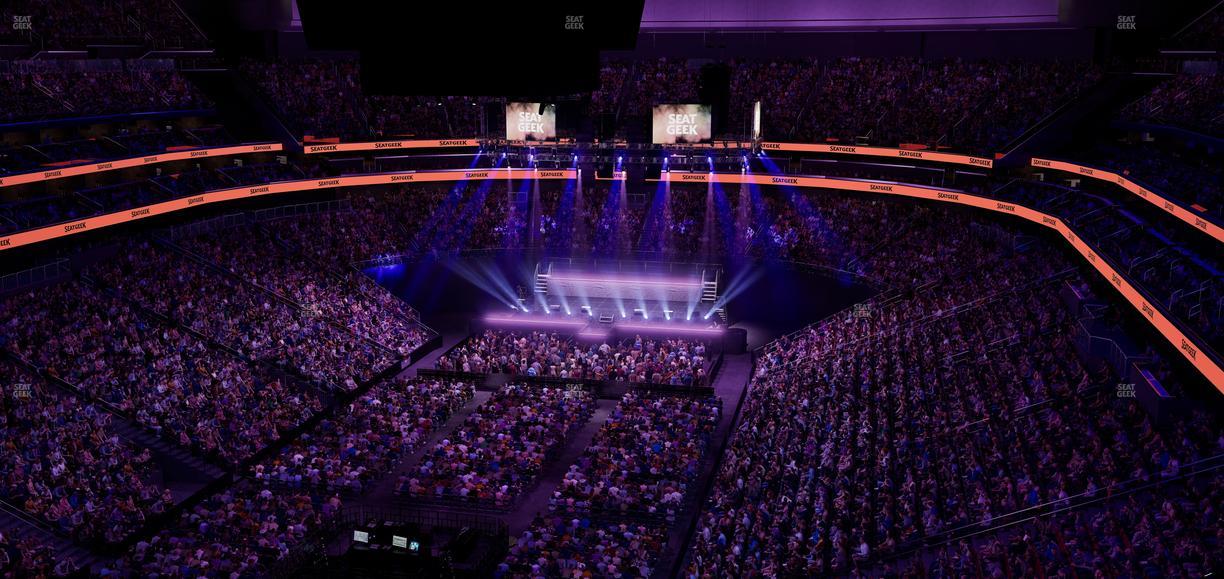 Prudential Center - Section 105 Seat View