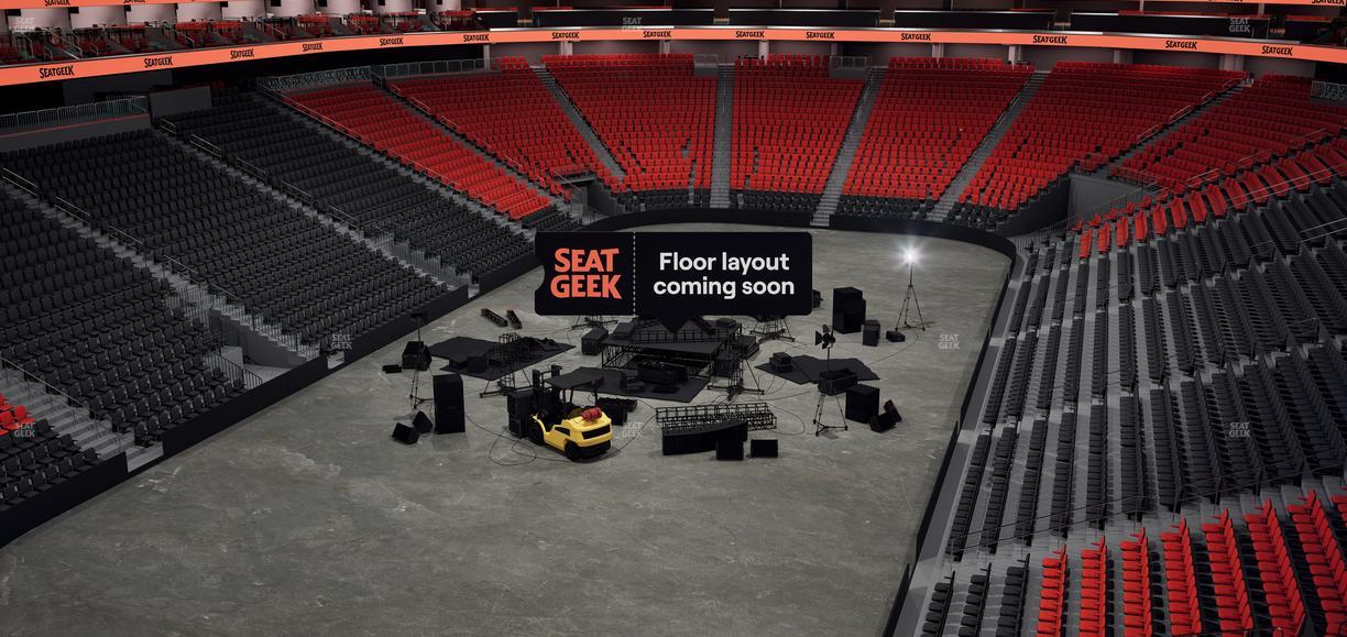 Prudential Center - Section 105 Seat View