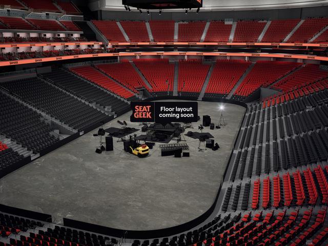 Prudential Center - Section 105 Seat View