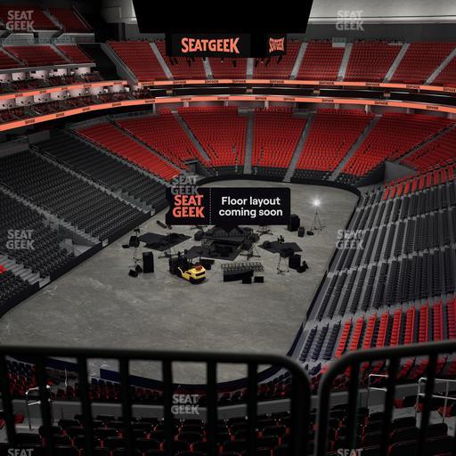 Prudential Center - Section 105 Seat View