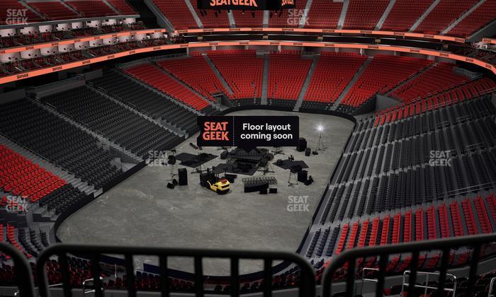 Prudential Center - Section 105 Seat View