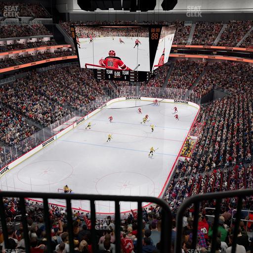 Prudential Center - Section 105 Seat View