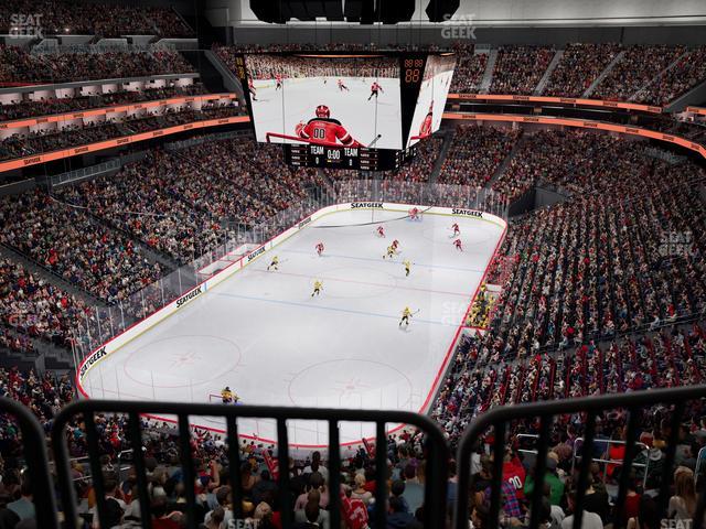 Prudential Center - Section 105 Seat View