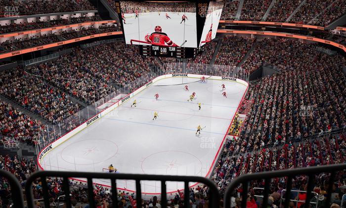 Prudential Center - Section 105 Seat View