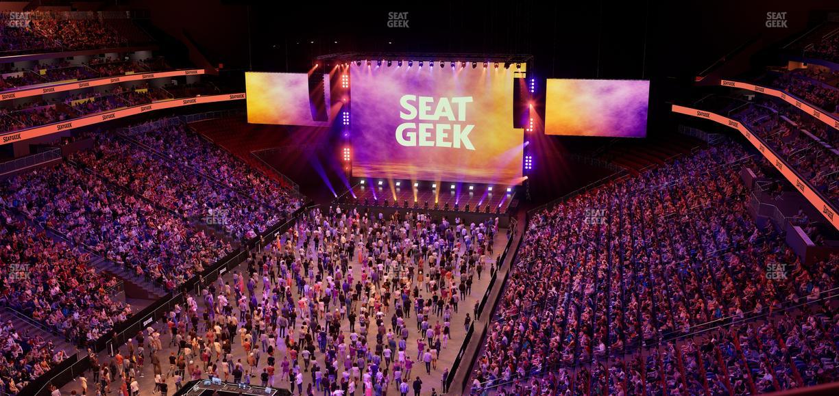 Prudential Center - Section 105 Seat View