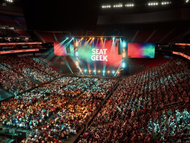 Prudential Center - Section 106 Seat View