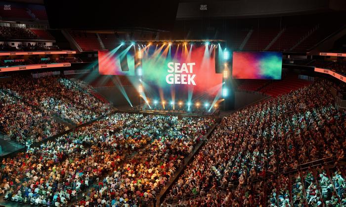 Prudential Center - Section 106 Seat View