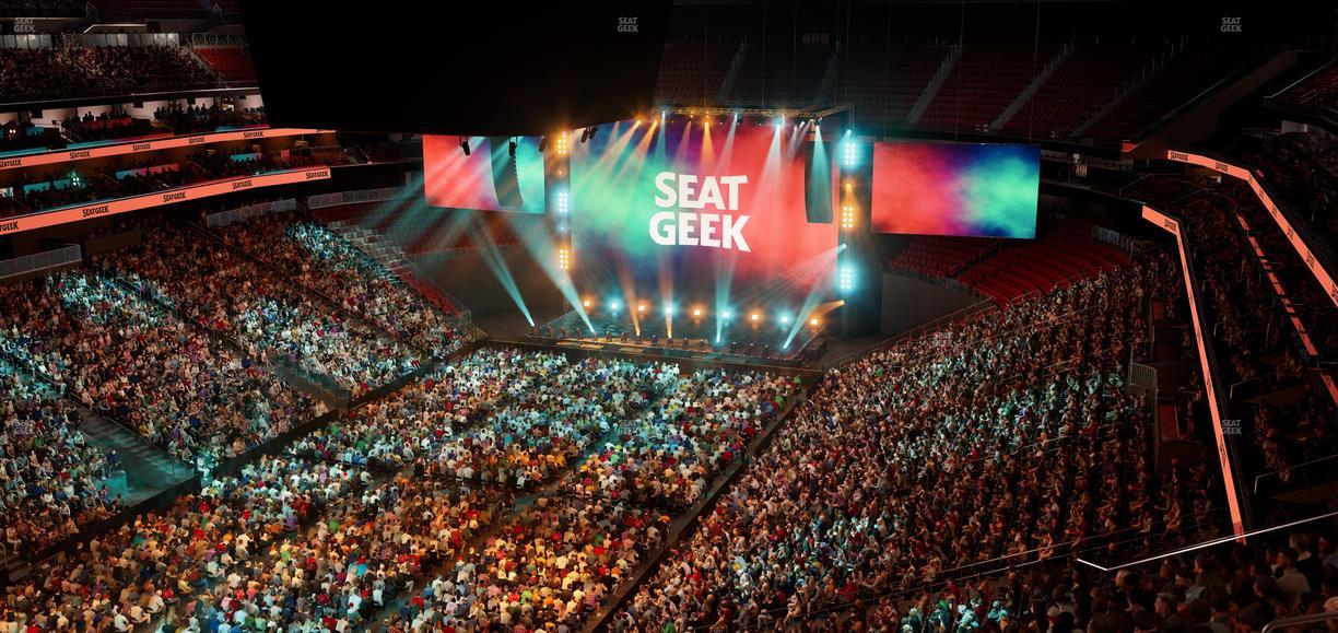 Prudential Center - Section 106 Seat View