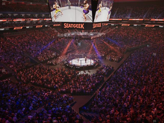 Prudential Center - Section 106 Seat View