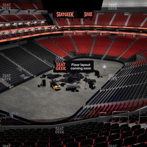 Prudential Center - Section 106 Seat View