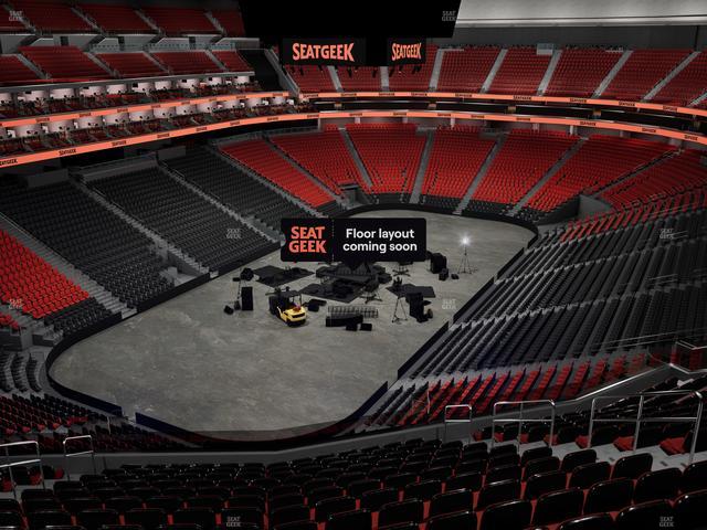 Prudential Center - Section 106 Seat View