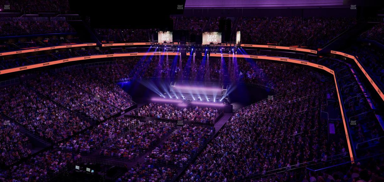 Prudential Center - Section 106 Seat View