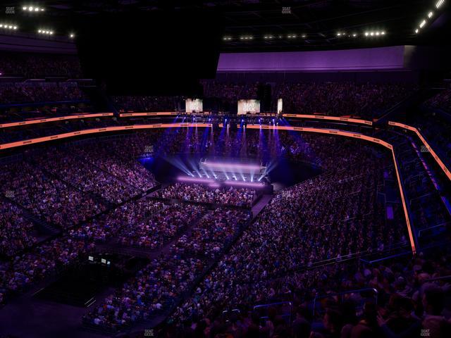 Prudential Center - Section 106 Seat View