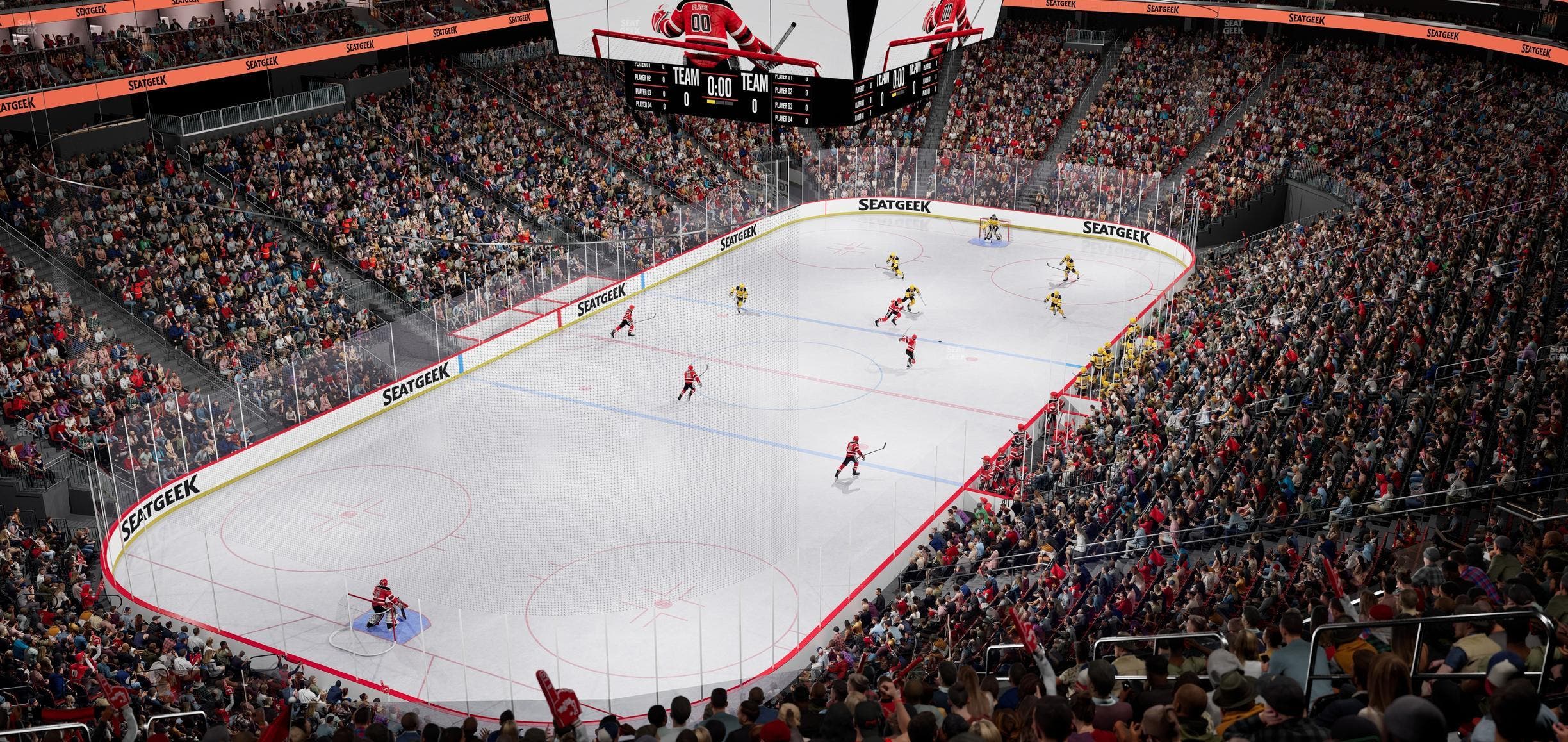 Prudential Center - Section 106 Seat View