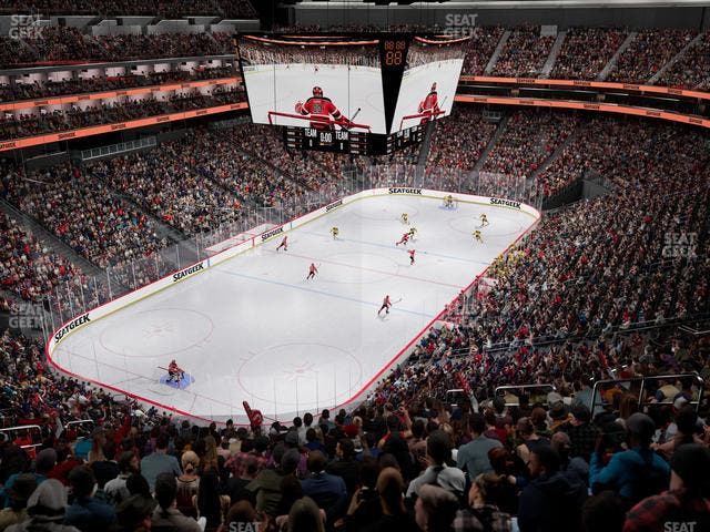 Prudential Center - Section 106 Seat View