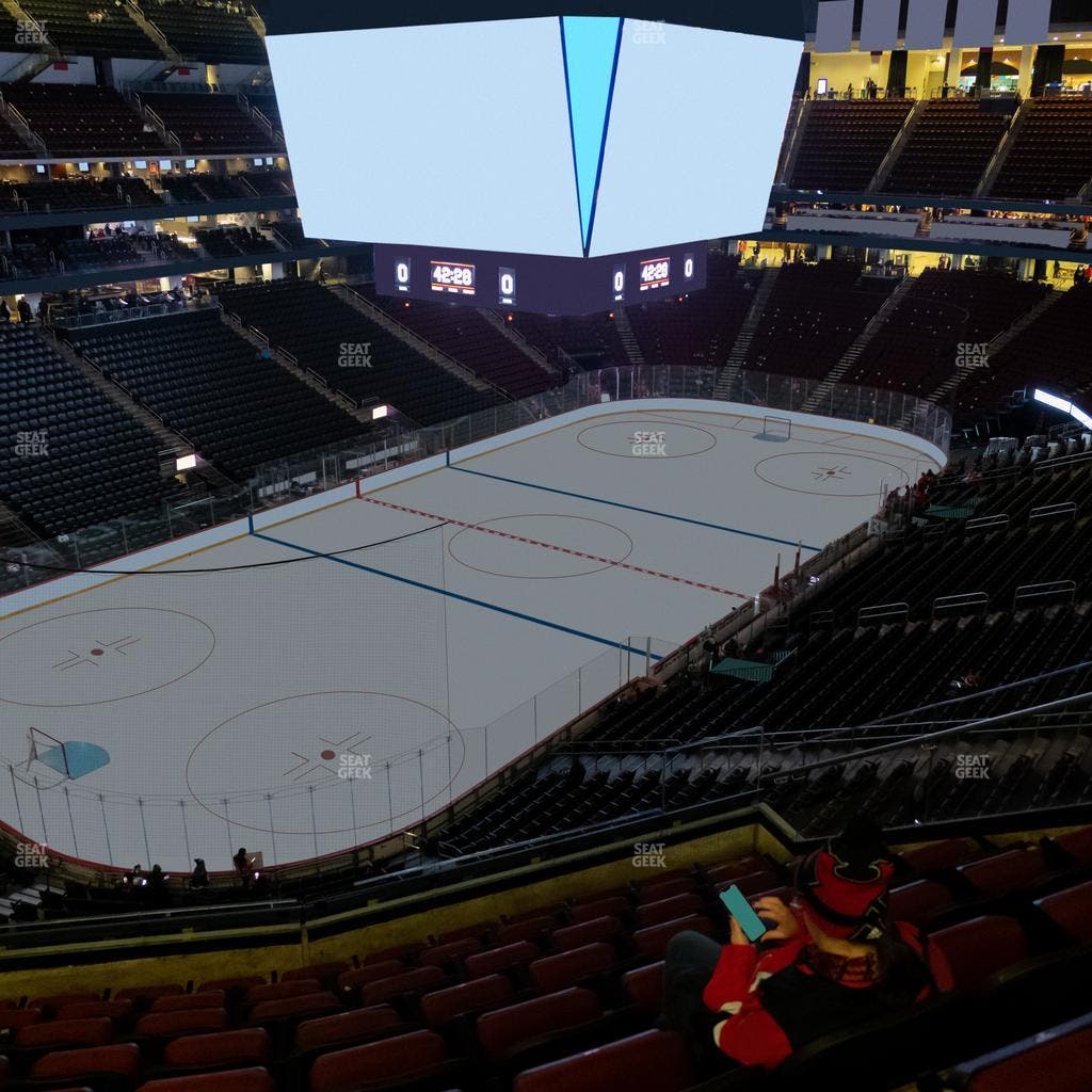 Prudential Center - Section 107 Seat View