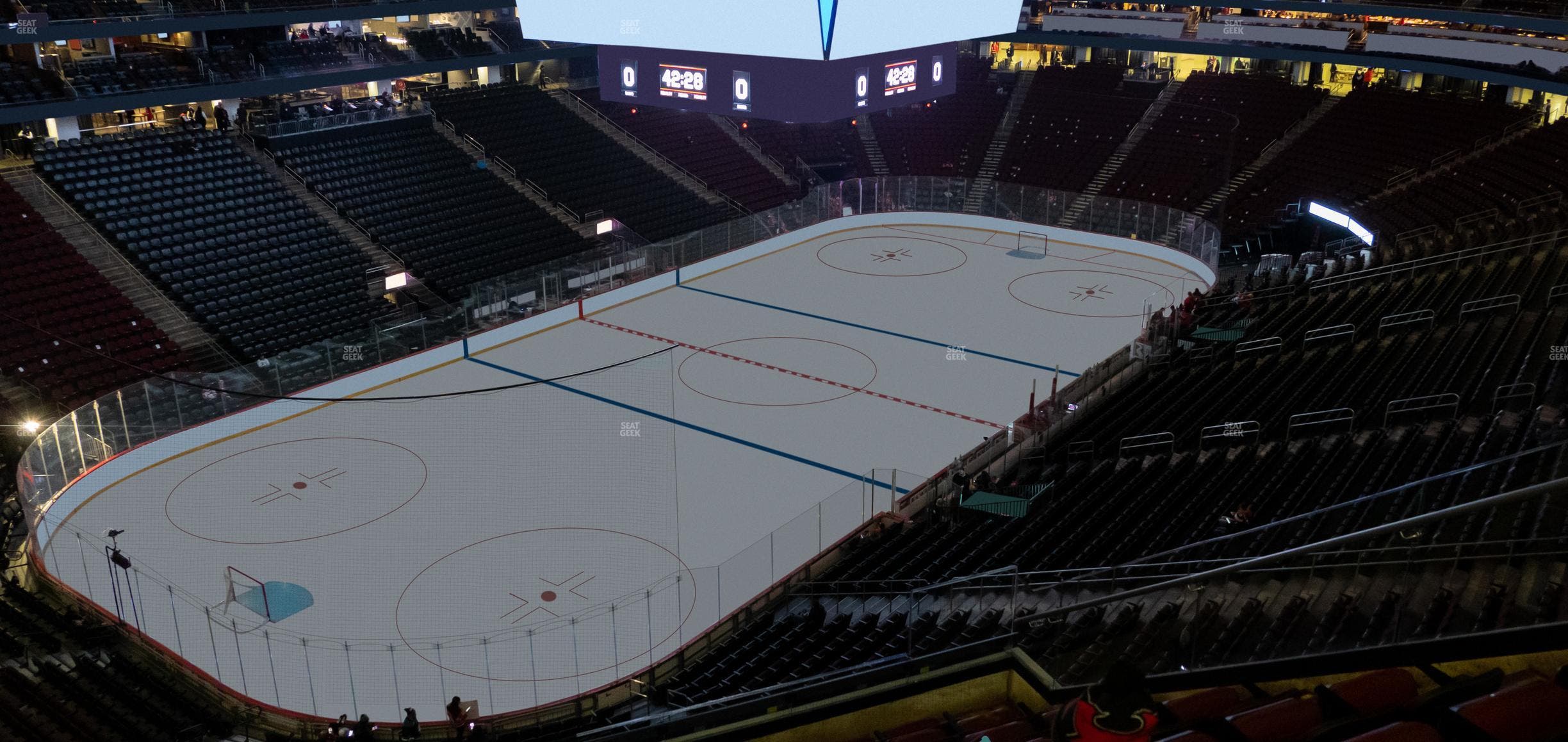 Prudential Center - Section 107 Seat View