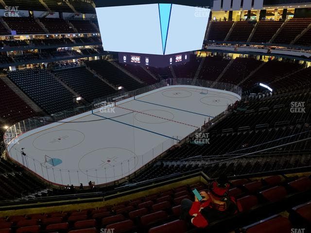 Prudential Center - Section 107 Seat View