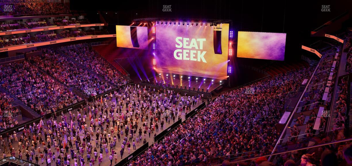 Prudential Center - Section 107 Seat View