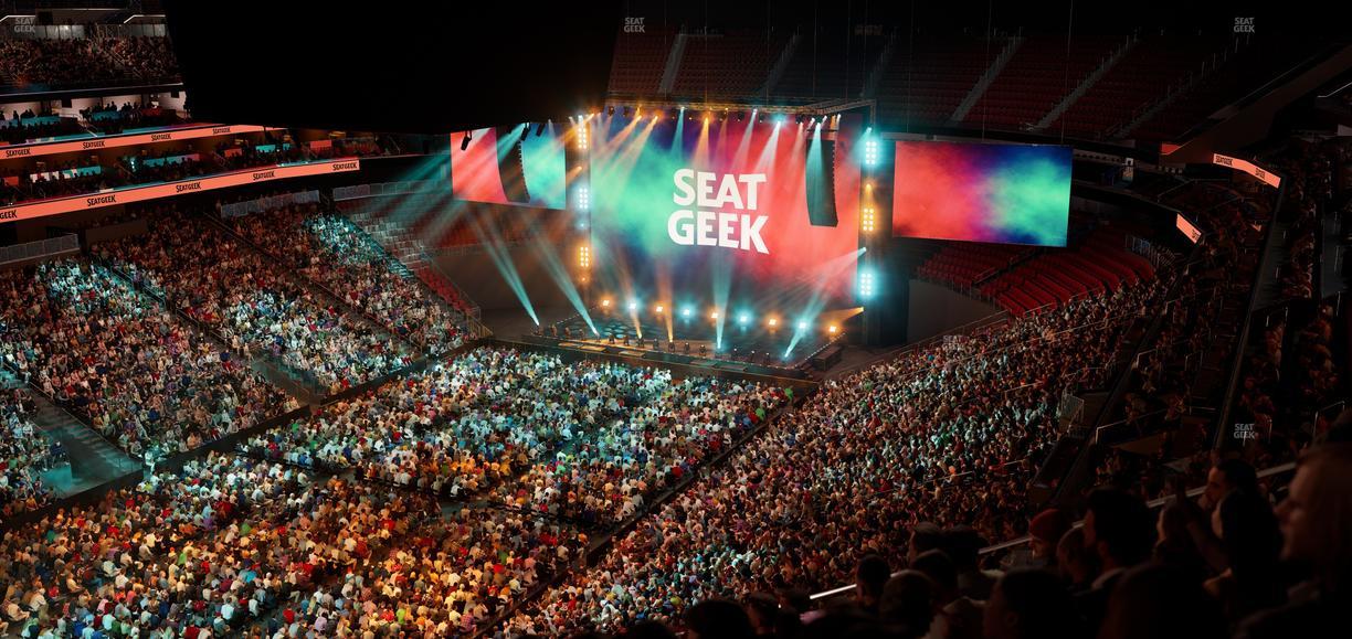 Prudential Center - Section 107 Seat View