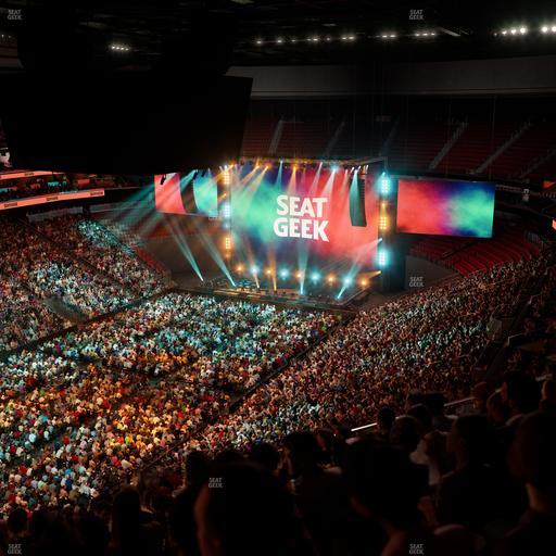 Prudential Center - Section 107 Seat View