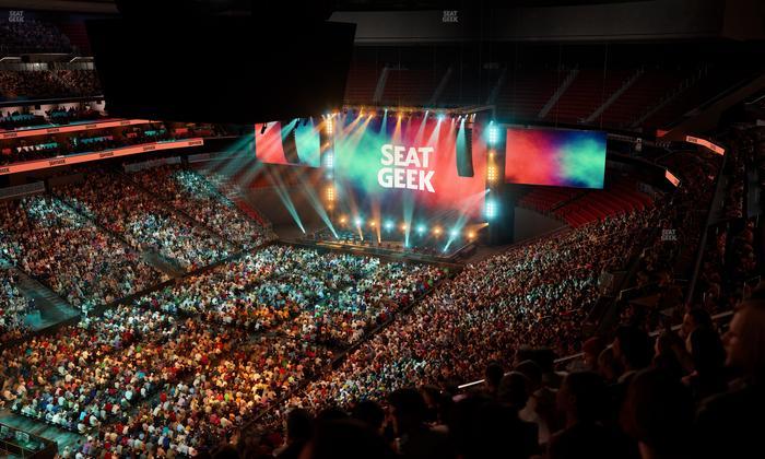 Prudential Center - Section 107 Seat View