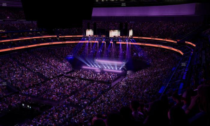 Prudential Center - Section 107 Seat View