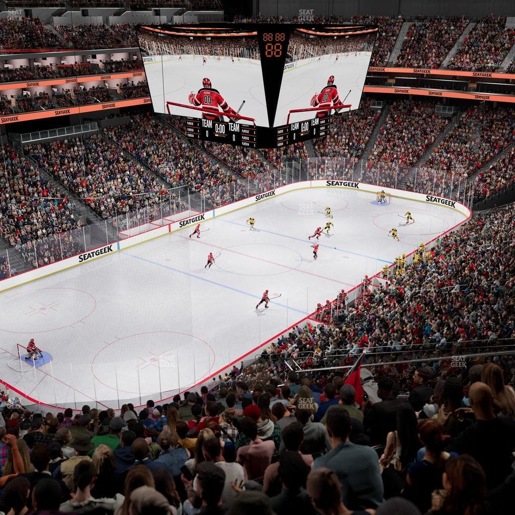 Prudential Center - Section 107 Seat View