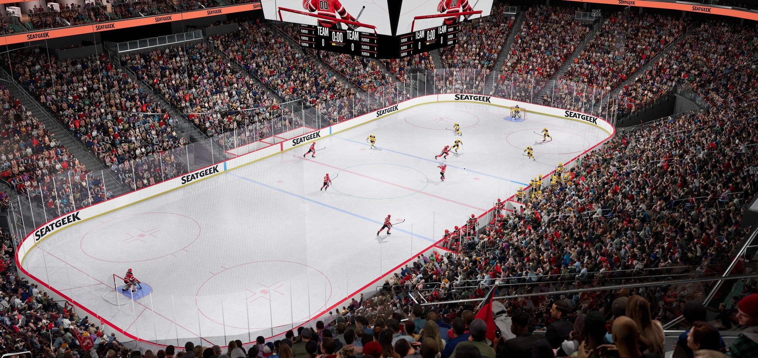 Prudential Center - Section 107 Seat View