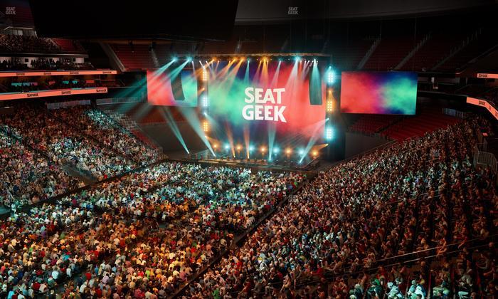 Prudential Center - Section 107 Seat View