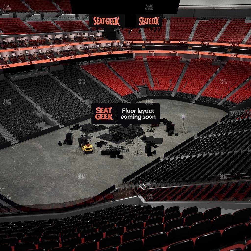 Prudential Center - Section 107 Seat View