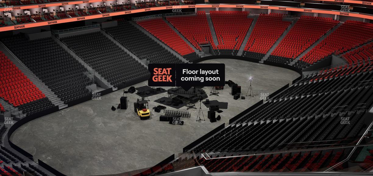 Prudential Center - Section 107 Seat View