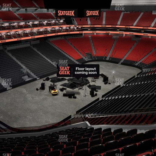 Prudential Center - Section 107 Seat View