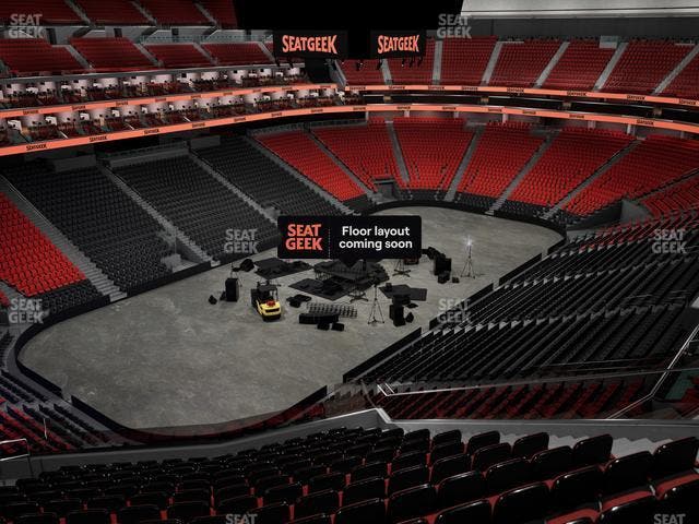 Prudential Center - Section 107 Seat View Prudential Center - Section 107 Seat View