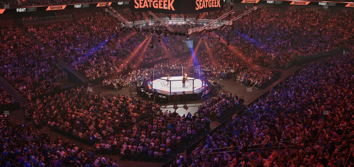 Prudential Center - Section 107 Seat View
