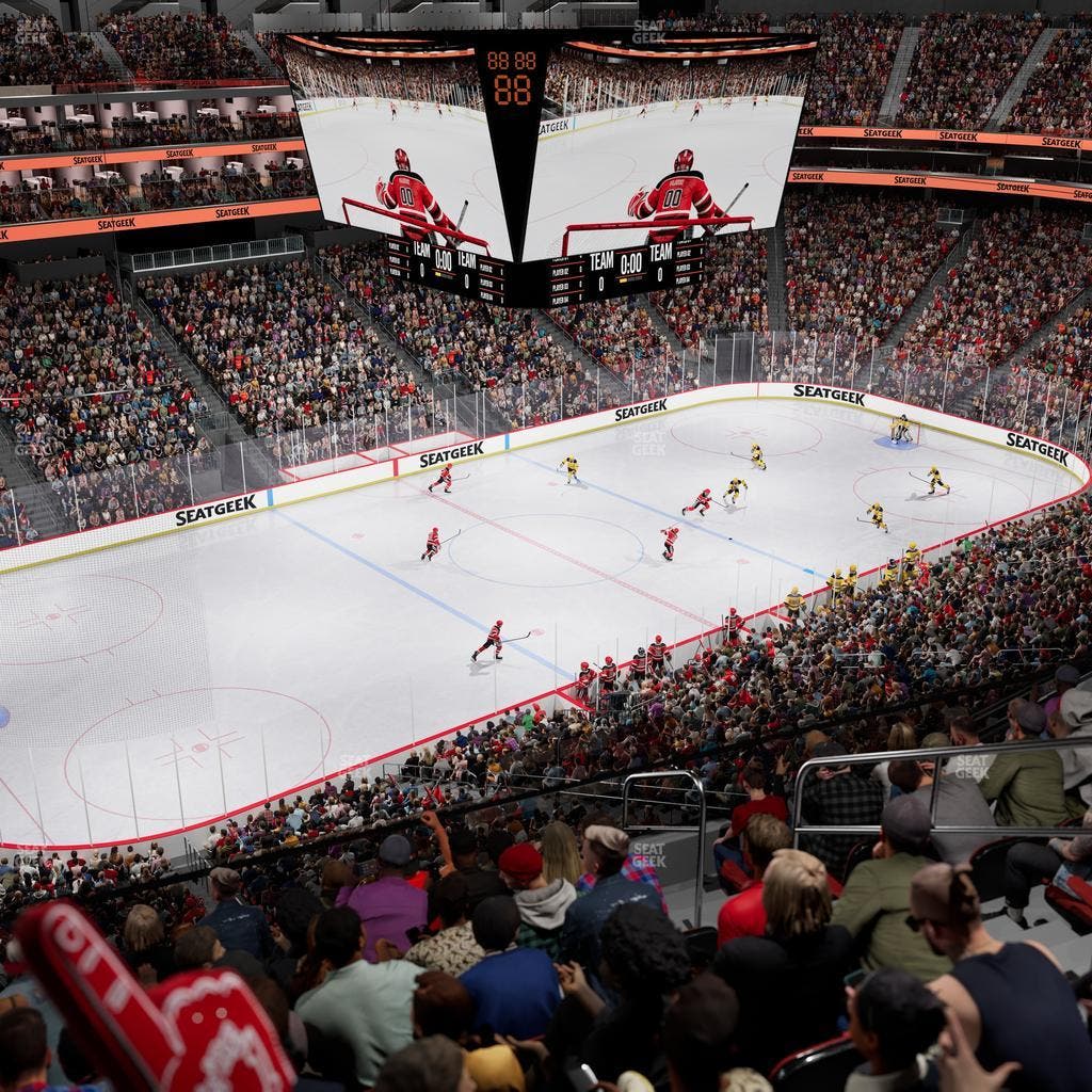 Prudential Center - Section 108 Seat View