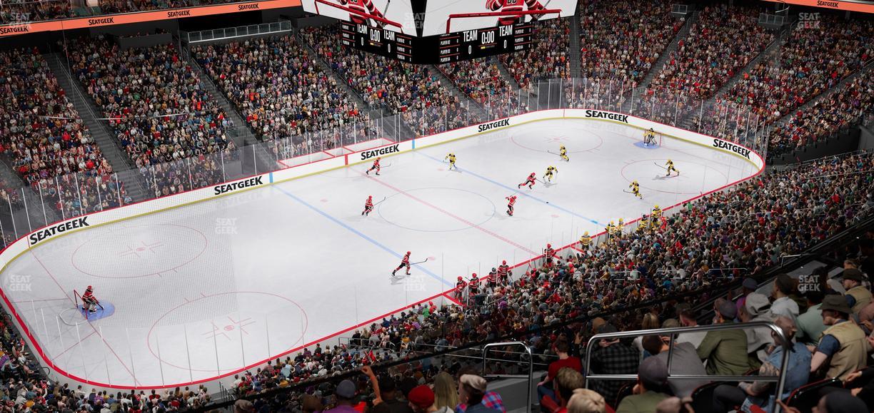 Prudential Center - Section 108 Seat View