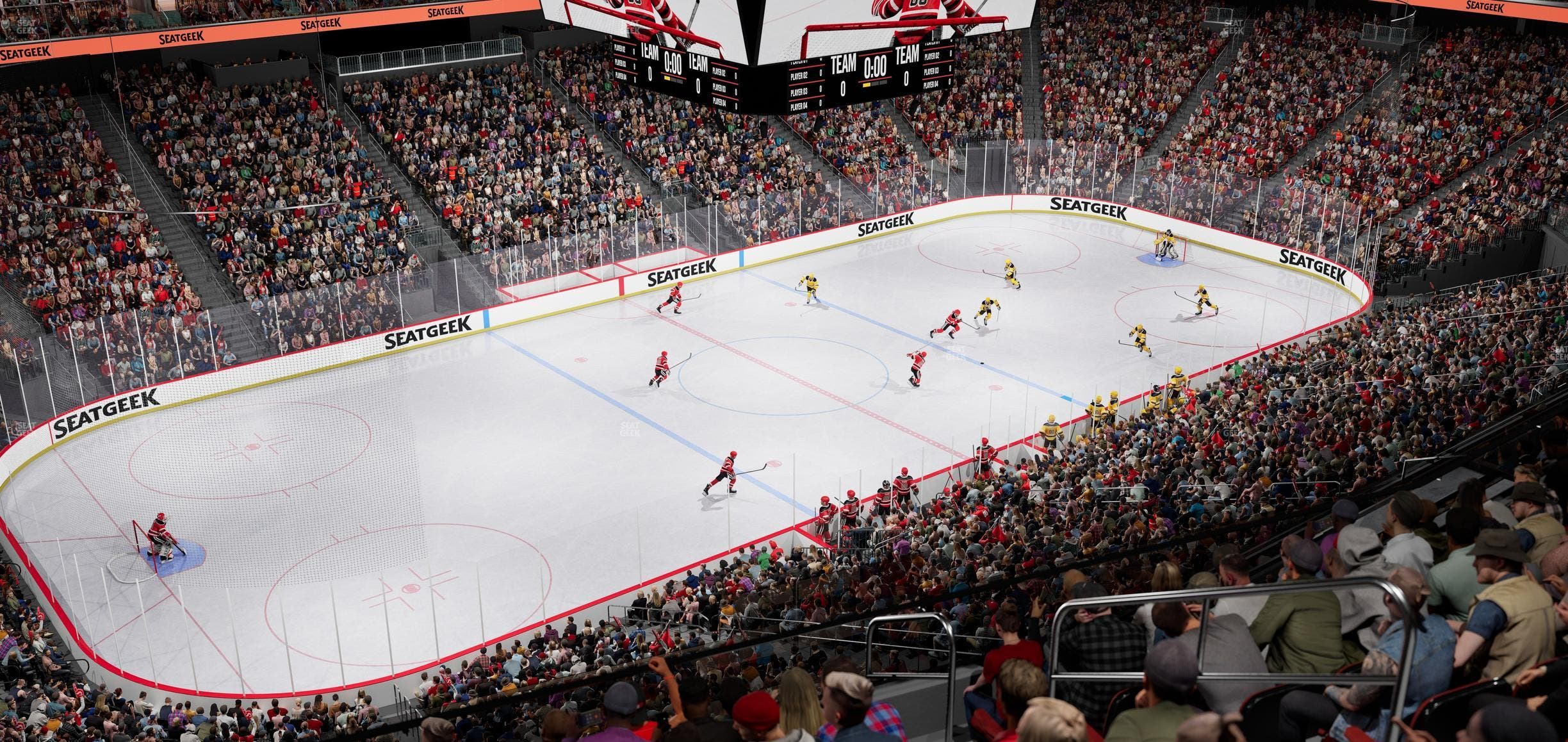 Prudential Center - Section 108 Seat View