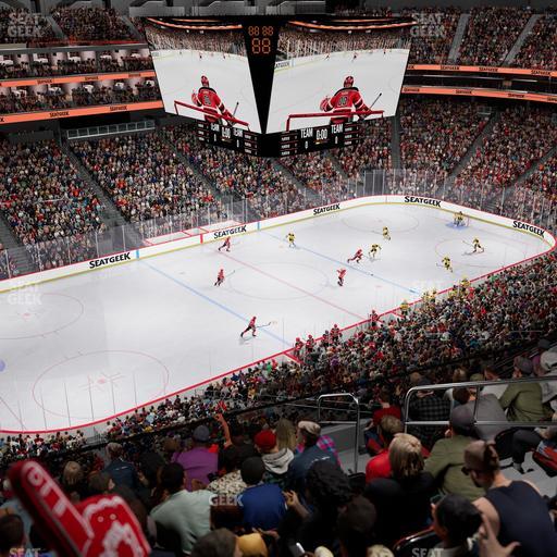 Prudential Center - Section 108 Seat View