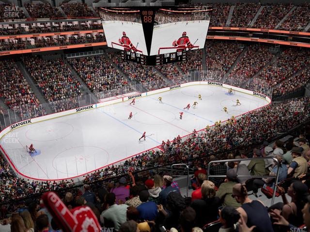 Prudential Center - Section 108 Seat View